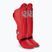 Протектори за подбедрици и стъпала Top King Pro Semi Leather red