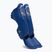 Протектори за подбедрици и стъпала Top King Pro Semi Leather blue