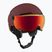 Ски каска Atomic Savor Visor Stereo maroon/red stereo