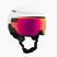 Скиорска каска Atomic Revent GT Amid Visor HD white/black/red hd