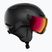 Скиорска каска Atomic Revent Visor Photo black/red photo