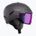 Скиорска каска Atomic Savor GT Visor Stereo iron ore/purple stereo