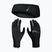Дамски комплект лента + ръкавици Nike Essential Running black/ black/silver