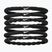 Ластици за коса Nike Flex 6 бр. black/black/white