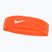 Лента за глава Nike Swoosh Classic team orange/white