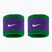 Накитници Nike Swoosh Classic Wristbands 2 бр. clover/fierce purple/white