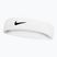 Лента за глава Nike Swoosh Classic white/black