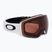 Ски очила Oakley Flight Deck M matte white/prizm garnet