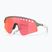 Слънчеви очила Oakley Sutro Lite Sweep матово сребърно/синьо colourshift/prizm trail torch