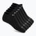 Мъжки чорапи Nike Everyday Plus Cushioned No Show 6 чифта black/white