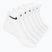 Чорапи Nike Everyday Cushioned 6 чифта white/black