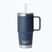 Термо чаша YETI Rambler Straw 739 ml navy