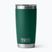 Термо чаша YETI Rambler Tumbler 591 ml black forest green