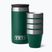Туристически чаши YETI Shot 48 ml 4 pcs. black forest green