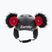 Уши за каска Eisbar Teddy Ears black/red