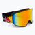 Скиорски очила Red Bull SPECT Rush black/red snow - orange with red mirror