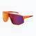Слънчеви очила Red Bull SPECT Dash matt clear neon-orange/smoke with red-purple mirr