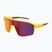 Слънчеви очила Red Bull SPECT Dundee matt clear yellow/ smoke with red-purple mirror