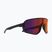 Слънчеви очила Red Bull SPECT Froth matt black/ smoke with burgundy mirror