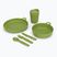 Комплект туристически съдове Sea To Summit Horizon Dinnerware tarragon