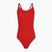 Дамски едноцветен бански Funkita Diamond Back Still Red