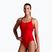 Дамски едноцветен бански Funkita Diamond Back Still Red