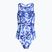 Дамски бански костюм от една част Funkita Hi Flyer One Piece blossom blue