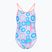Детски бански костюм от една част Funkita Diamond Back One Piece bundjalung blue