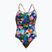 Дамски цял бански костюм  Funkita Diamond Back One piece palm prism