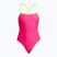 Дамски цял костюм за плуване Funkita Strapped In One Piece pink proton