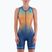 Дамски гащеризон за триатлон Synergy Pro Sleeveless Racerback Trisuit orange wave