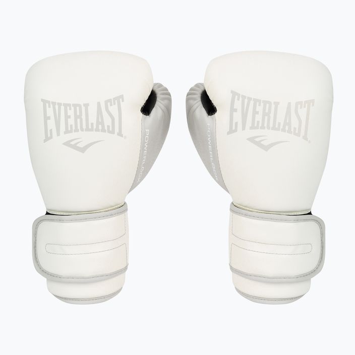 Мъжки боксови ръкавици EVERLAST Powerlock Pu white EV2200