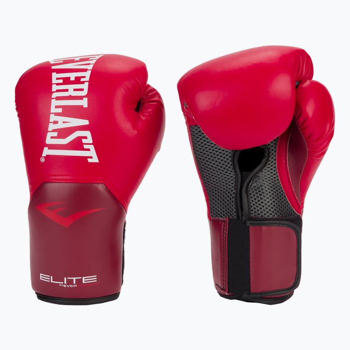 EVERLAST Pro Style Elite 2 Червени боксови ръкавици EV2500 3