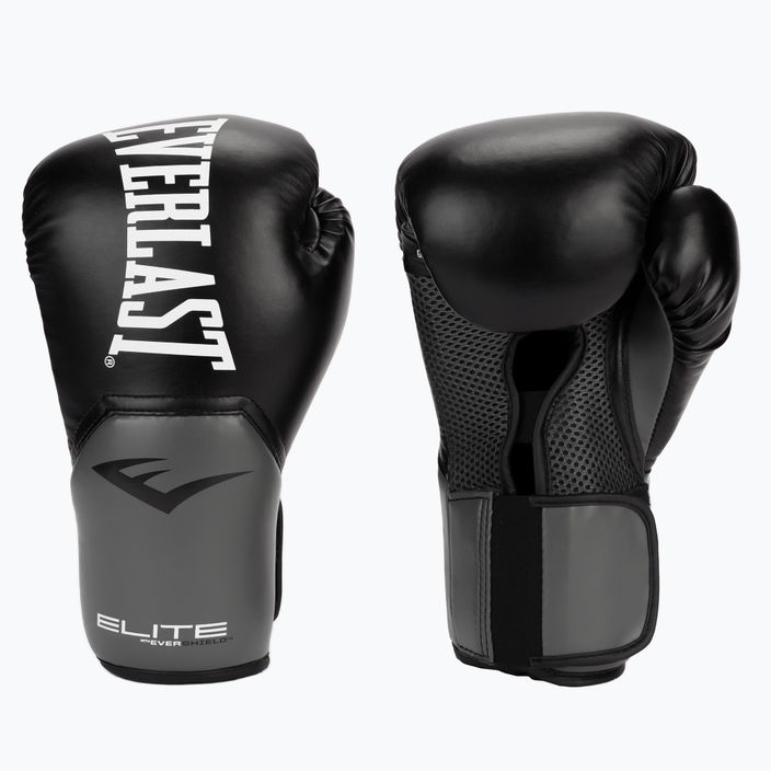EVERLAST Pro Style Elite 2 боксови ръкавици черни EV2500 3