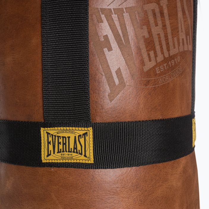 EVERLAST 1910 Pro Boxing Bag Leather Brown EV5780 2