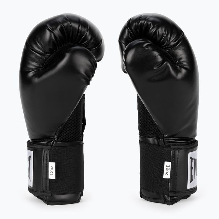 Everlast Pro Style 2 боксови ръкавици черни EV2120 BLK 4
