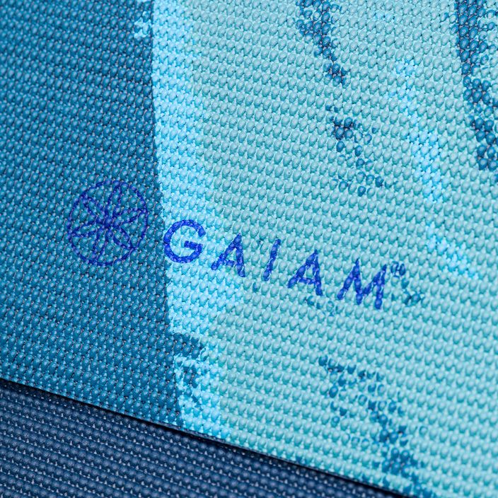 Килимче за йога Gaiam Pacific Harbor 4 мм, синьо 63069 4