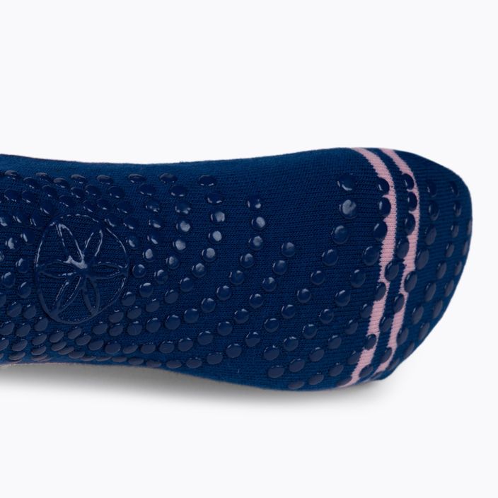 Дамски чорапи за йога Gaiam anti-slip navy blue 63635 4