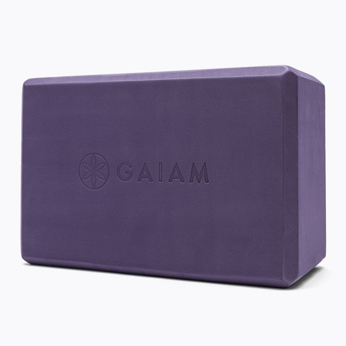 Куб за йога Gaiam лилав 63682 6