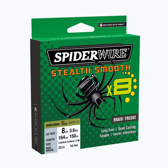 SpiderWire Stealth 8 жълта спинингова оплетка 1515614