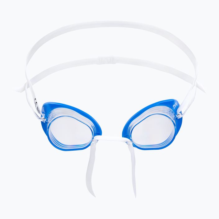 TYR Socket Rockets 2.0 прозрачни/сини очила за плуване LGL2_105 2