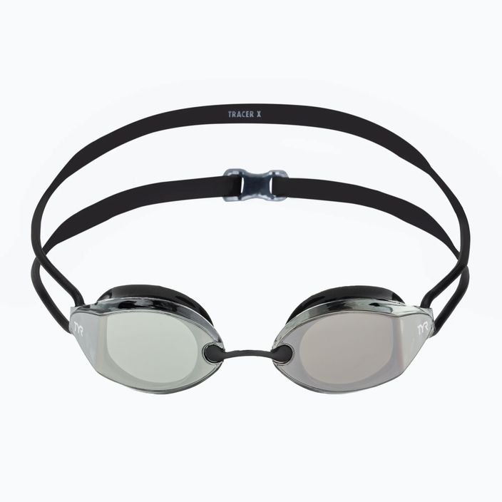 Очила за плуване TYR Tracer-X Racing Nano Mirrored silver/black 2
