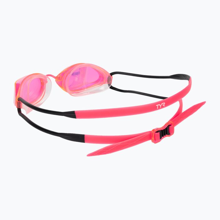 TYR Tracer-X Racing Огледални розови/черни очила за плуване LGTRXM_694 4