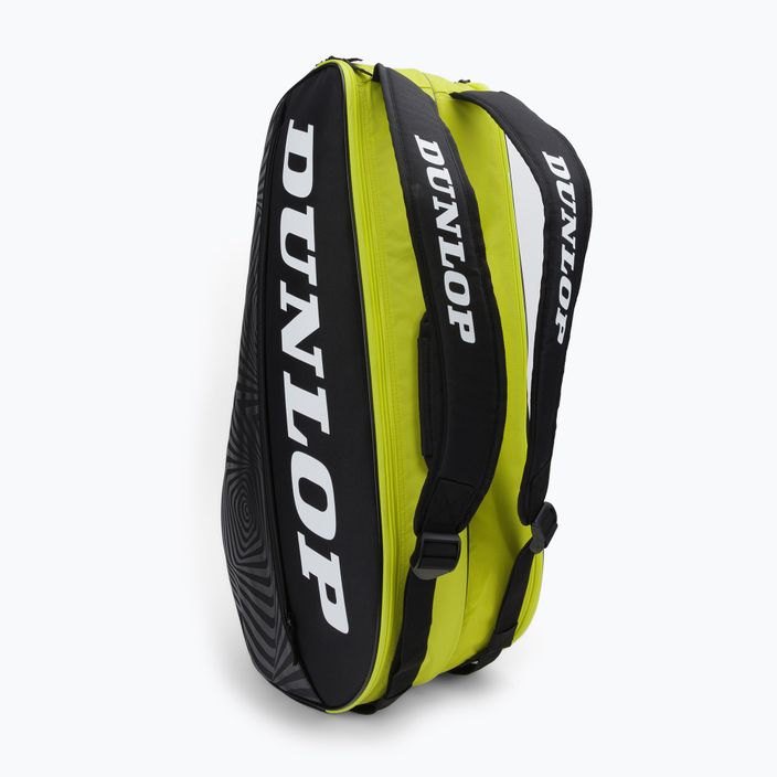Чанта за тенис Dunlop D Tac Sx-Club 6Rkt черно-жълта 10325362 4