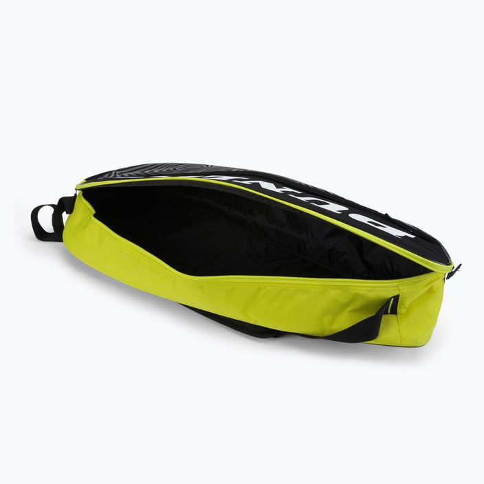 Чанта за тенис Dunlop D Tac Sx-Club 3Rkt черно-жълта 10325363 6