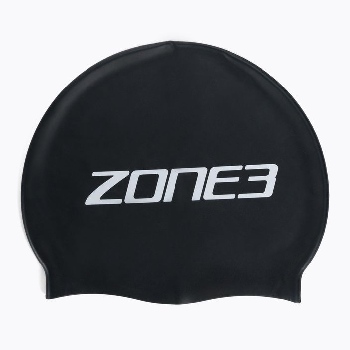 Шапка за плуване Zone3 черна SA18SCAP101