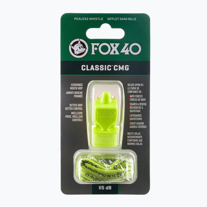 Свирка Fox 40 Classic CMG жълта 9603 2
