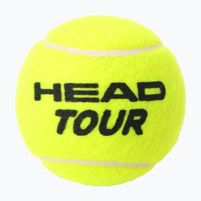 HEAD Tour топки за тенис 4 бр. жълти 570704 2