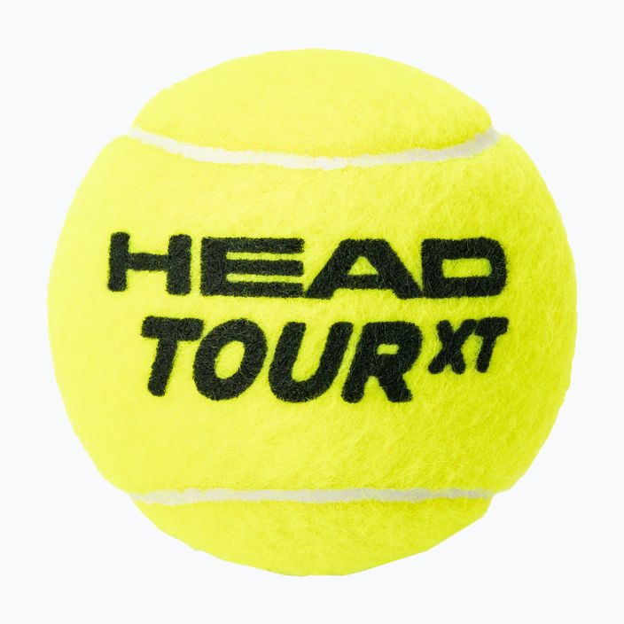 HEAD Tour XT топки за тенис 4 бр. жълти 570824 2
