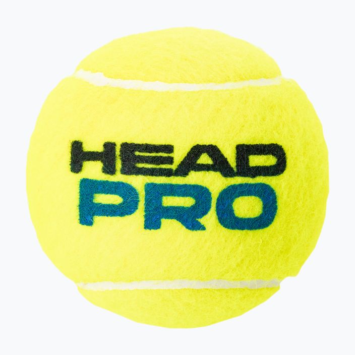HEAD Pro топки за тенис 4 бр. жълти 571604 2